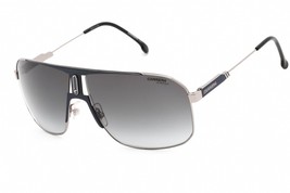 Carrera  CA1043S 0DTY Blue Ruthenium/Grey Shaded Lens Men Sunglasses 65mm - $86.33