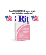 New Rit Dye All Purpose Concentrated Powder Petal Pink 1 1/8 oz Fabric D... - $16.82