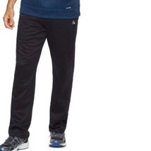 Mens Pants Athletic Tek Gear Black Fleece Lined Side Stripes Active-size 2XL - £19.83 GBP