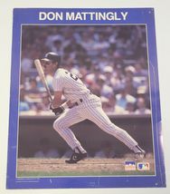 N) Vintage 1988 Starline Don Mattingly New York Yankees Poster 16" x 20" - $9.89