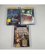 PC Video Game Lot Sleepy Hollow Mystery, Dark Parables Curse, Macabre My... - £11.84 GBP