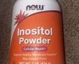 NOW FOODS Inositol Powder Vegetarian - 1 lb. 4/27 - $28.00