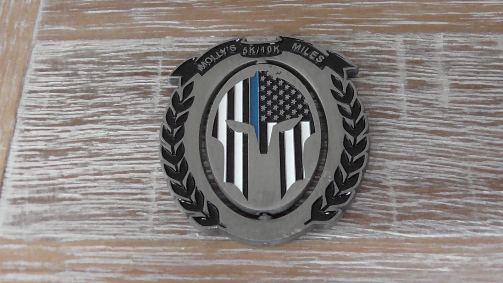 TBL Law Enforcement Molly&#39;s 5K/10K Miles Missouri Spinner Challenge Coin... - $18.80