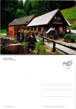 Germany Baden-Württemberg Triberg im Schwarzwald Witch Hole Mill VTG Postcard - £7.49 GBP