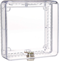 Protector De Termostato Mediano Caja De Cierre Transparente Caja Protectora USA - £22.67 GBP