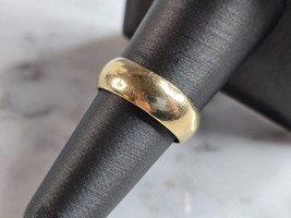 Womens Vintage Estate 14k Yellow Gold Wedding Band Ring 5.9g E7883 - $13,077.67 MXN