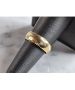 Womens Vintage Estate 14k Yellow Gold Wedding Band Ring 5.9g E7883 - $12,942.83 MXN