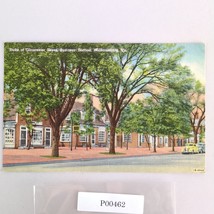 Duke of Gloucester St Business Section Williamsburg VA 1940s Linen Postc... - $12.91
