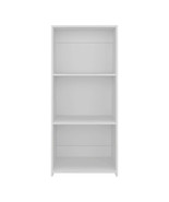Bookcase Piney, Office, White - $202.99