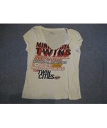 Minnesota Twins T-shirt World Series Central Division Alyssa Milano Woman&#39;s - $185.88 CAD