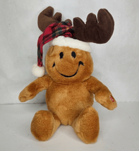 Singing Gingerbread Man Plush Jingle Bells Christmas Reindeer Santa - £12.49 GBP
