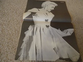 Madonna teen magazine poster clipping white dress Vintage 1980&#39;s In style - $4.00
