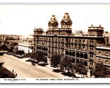 RPPC Windsor Hotel Spring Street Melbourne Australia Postcard U8 - $4.90
