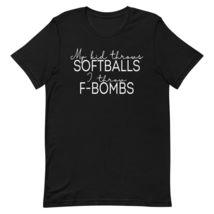 Generic My Kid Throws Baseballs I Throw F-Bombs Unisex t-Shirt. Funny Baseball M - £15.79 GBP+