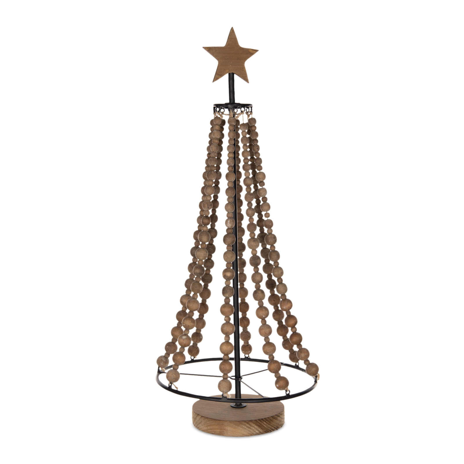 Beaded Wood Holiday Tree 25&quot;H - $60.59
