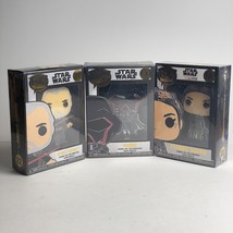 Lot of 3 FUNKO POP! Pins: Star Wars Count Dooku, Fennec Shand, Karrie - $28.01