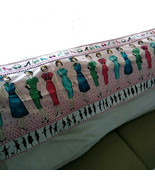 Handmade Curtain Window VALANCE Michael Miller Retro Glamour Girls Strip... - €24,75 EUR