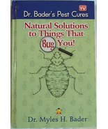 Dr. Myles Bader&#39;s Pest Cures HB New Unread Book Natural Pest Control Bugs  - £7.99 GBP