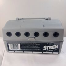 Stren Fishing Line Box small spool leader dispenser grey gray plastic Vi... - $494.39 MXN