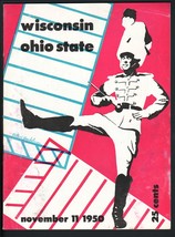 Ohio State Vs. WISCONSIN-1950-COLLEGE Football Program - £74.37 GBP