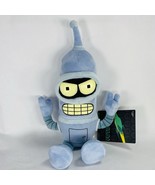 New! Futurama Phunny Plush Bender 11 inch Kidrobot Stuffed Robot - $481.11 MXN