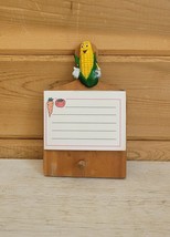 Vintage Farmhouse Magnet Note To-Do List Corn Theme - £17.76 GBP