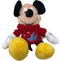 VTG NWT Disney Store Mickey Mouse Aladdin Sweater  8&quot; Plush - $27.71