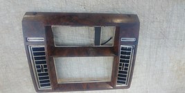 1990 1991 1992 BROUGHAM DASH RADIO TRIM BEZEL TRIM PANEL BROKN TAB Used ... - $2,053.17 MXN