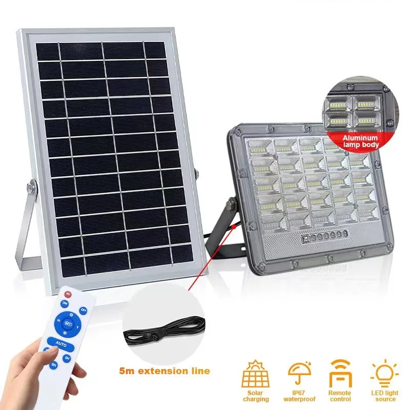 Superbright Aluminum Solar LED Light Outdoor Waterproof Solar Spotlights Indoor  - £143.81 GBP