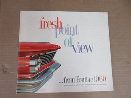 Vintage 1960s Fresh Point Of View Pontiac Dealer Brochure Advertisement ... - $54.96