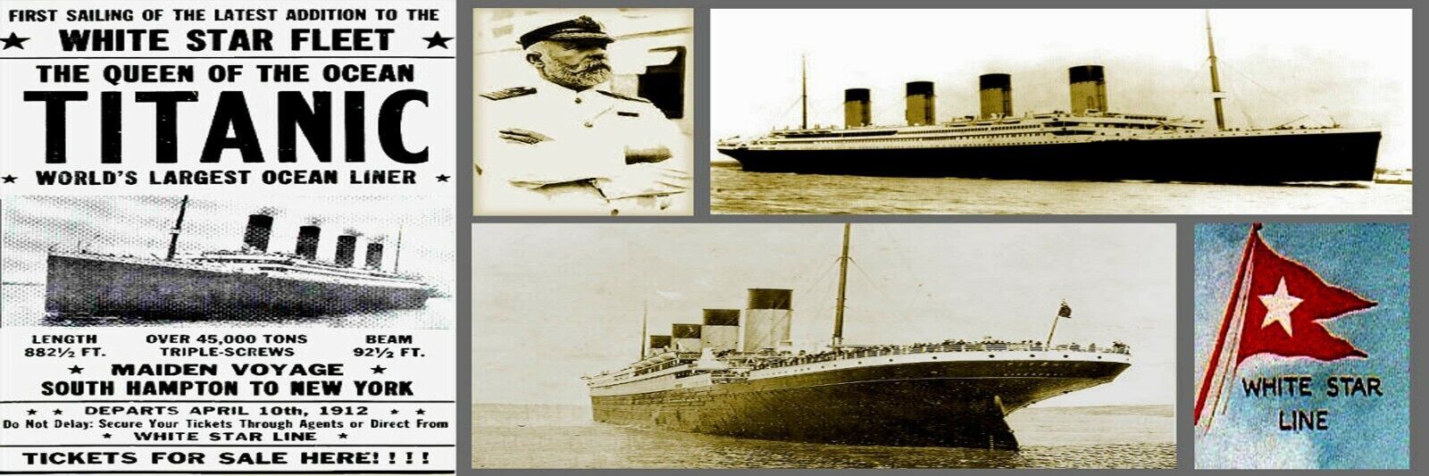 Titanic Collage Bookmark - $3.50