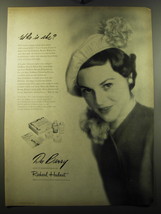 1949 Richard Hudnut Du Barry beauty ritual kit Ad - Who is she? - £14.77 GBP