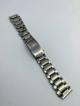 Vintage seiko stainless steel watch ￼strap,used.clean 17.3mm-1970s(VE-59) - £9.32 GBP