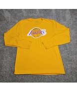LA Lakers Shirt Adult Medium #23 LeBron James Fanatics 100% Cotton Long ... - £9.50 GBP