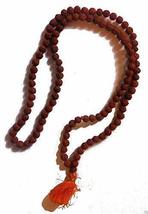 Terrapin Trading 4mm Fair Trade Nepal Bodhii Tree Seed Bead Mala Necklace from N - £13.43 GBP