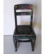 Keith Haring Child&#39;s Chair Hand Painted by Four Women Artists - $180.20