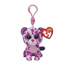 TY Beanie Boos - Glamour Pink Leopard Clip - 4 Inches - £15.43 GBP