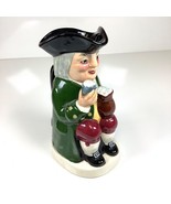 Crown Devon Fieldings Musical Toby Jug Pitcher England Tavern Bar Colonial - $70.34 CAD