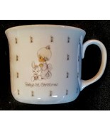 Precious Moments Mug Baby&#39;s 1st Christmas China Cup Enesco 1987 Samuel J... - £11.85 GBP