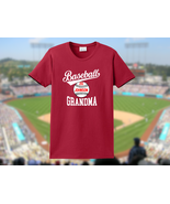 Custom Baseball Grandma Ladies T-shirt - $23.00+