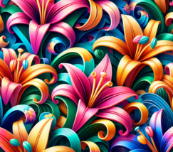 Floral  Ready To Press Sublimation Transfer Prints: Spring Flower Bundle... - $10.99