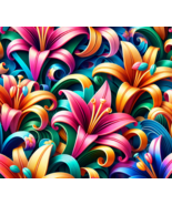 Floral  Ready To Press Sublimation Transfer Prints: Spring Flower Bundle(10 qty) - $10.99