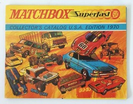 Vintage 1970 Matchbox Lesney Pressofuso Collector&#39;s Giocattolo Fornitore Catalog - £18.69 GBP