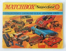 Vintage 1970 Matchbox Lesney Pressofuso Collector&#39;s Giocattolo Fornitore Catalog - £17.76 GBP