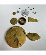 Elgin National Watch Co. Pocket Watch Movement Antique For Parts - $45.81 CAD