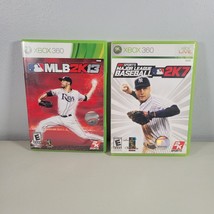MLB 2K7 MLB 2K13 Xbox 360 Lot Of 2 Baseball  Games Rated E Everyone - $10.98