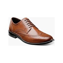 Nunn Bush Nelson Wingtip Oxford Dress Shoes Leather Cognac 84525-221 image 4