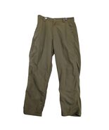 REI Nylon Green Cargo Hiking Pants Mens 32x29 Zipper Pockets Straight Le... - €17,18 EUR
