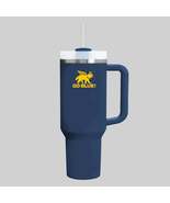 Michigan Tumbler with Handle and 3 Position Lid | 40 oz Quencher - £29.88 GBP+