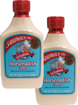 Woeber&#39;s Sandwich Pal Horseradish Sauce, 2-Pack 16 oz. Squeeze Bottles - £22.34 GBP